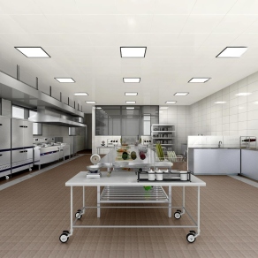 现代厨房后厨3D模型下载